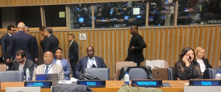 UBOS boss Dr. Mukiza represents Uganda at UN statistical Commission in New York