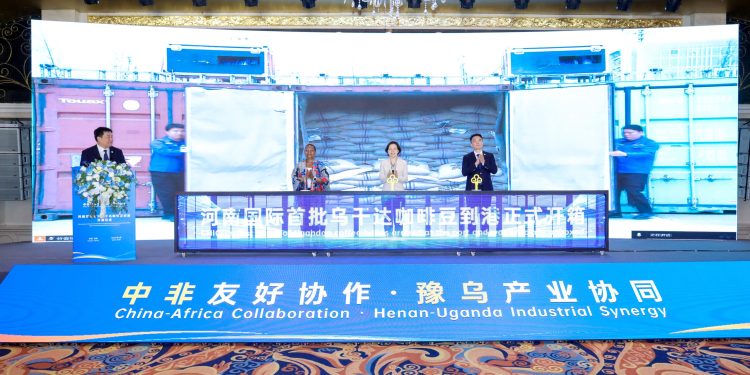 Ugandan coffee Breaks new Ground in China with First 60-ton Shipment to Henan