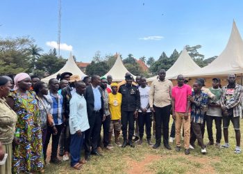 Gen Damulira rallies Rubaga Ghetto Youth to reject Political violence ahead of Elections