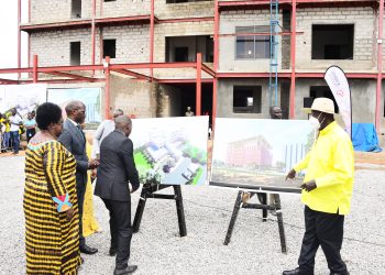 Museveni commissions Karis Medical Hospital in Kasangati which NUP falsely Linked to Bobi Wine  