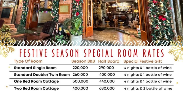 Forest Cottages unveils Festive Season Getaway offers with Complimentary wine for Holiday guests