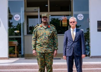 Muhoozi meets German Ambassador  