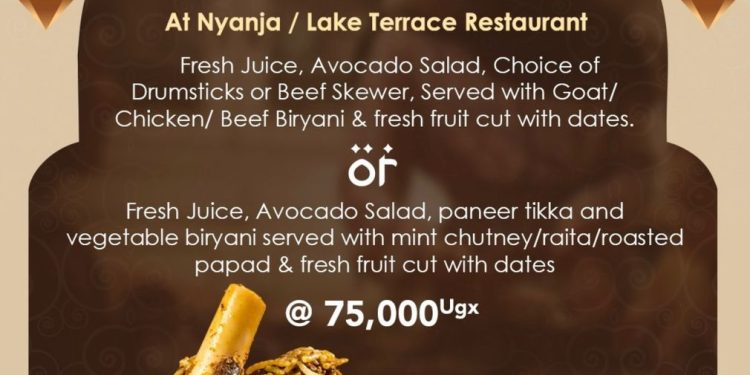 Celebrate togetherness with Exclusive Ramadan offers from Speke Resort Munyonyo 