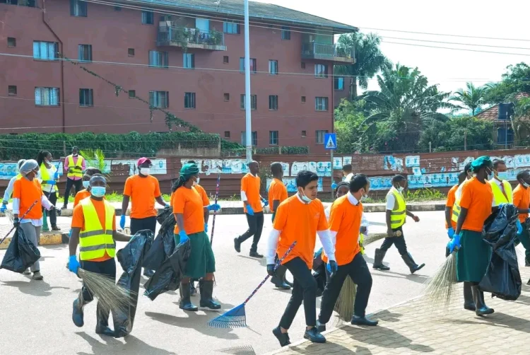 Speke Resort Munyonyo takes Lead in Community Clean-up Drive 
