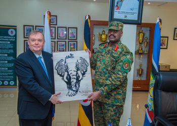 Muhoozi salutes outgoing Russian Envoy for Deepening Uganda-Russia Military cooperation 